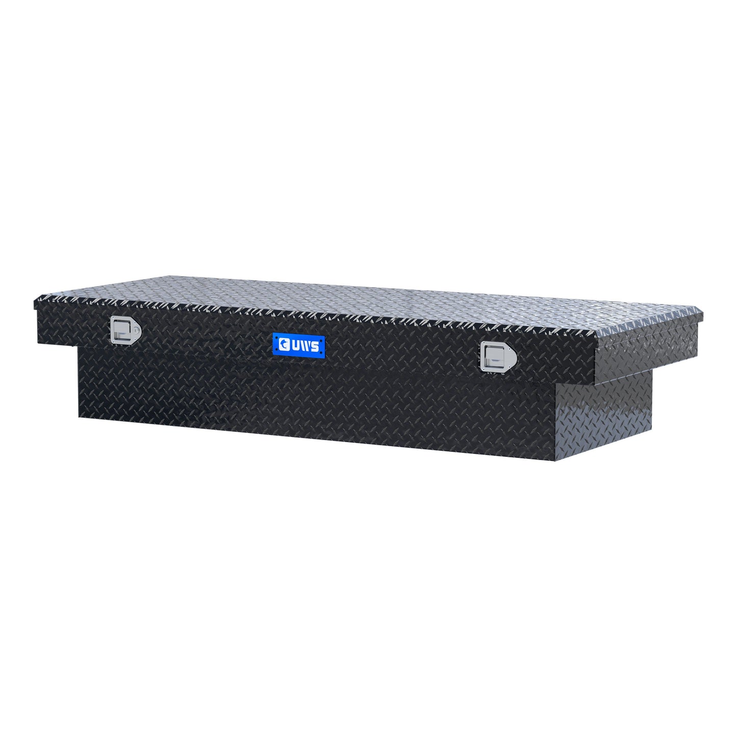 UWS Crossover Tool Box - 72-in - Standard Profile - Single Lid - Standard Extra-Wide Tub - Gloss Black - TBS-72-LBTA-BLK
