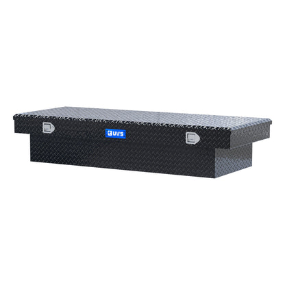 UWS Crossover Tool Box - 72-in - Standard Profile - Single Lid - Standard Extra-Wide Tub - Gloss Black - TBS-72-LBTA-BLK