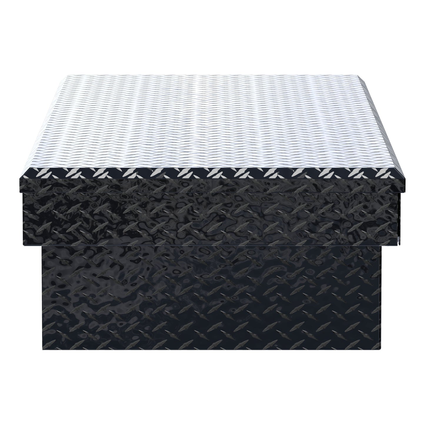 UWS Crossover Tool Box - 72-in - Standard Profile - Single Lid - Standard Extra-Wide Tub - Gloss Black - TBS-72-LBTA-BLK