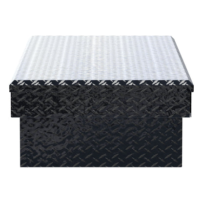 UWS Crossover Tool Box - 72-in - Standard Profile - Single Lid - Standard Extra-Wide Tub - Gloss Black - TBS-72-LBTA-BLK