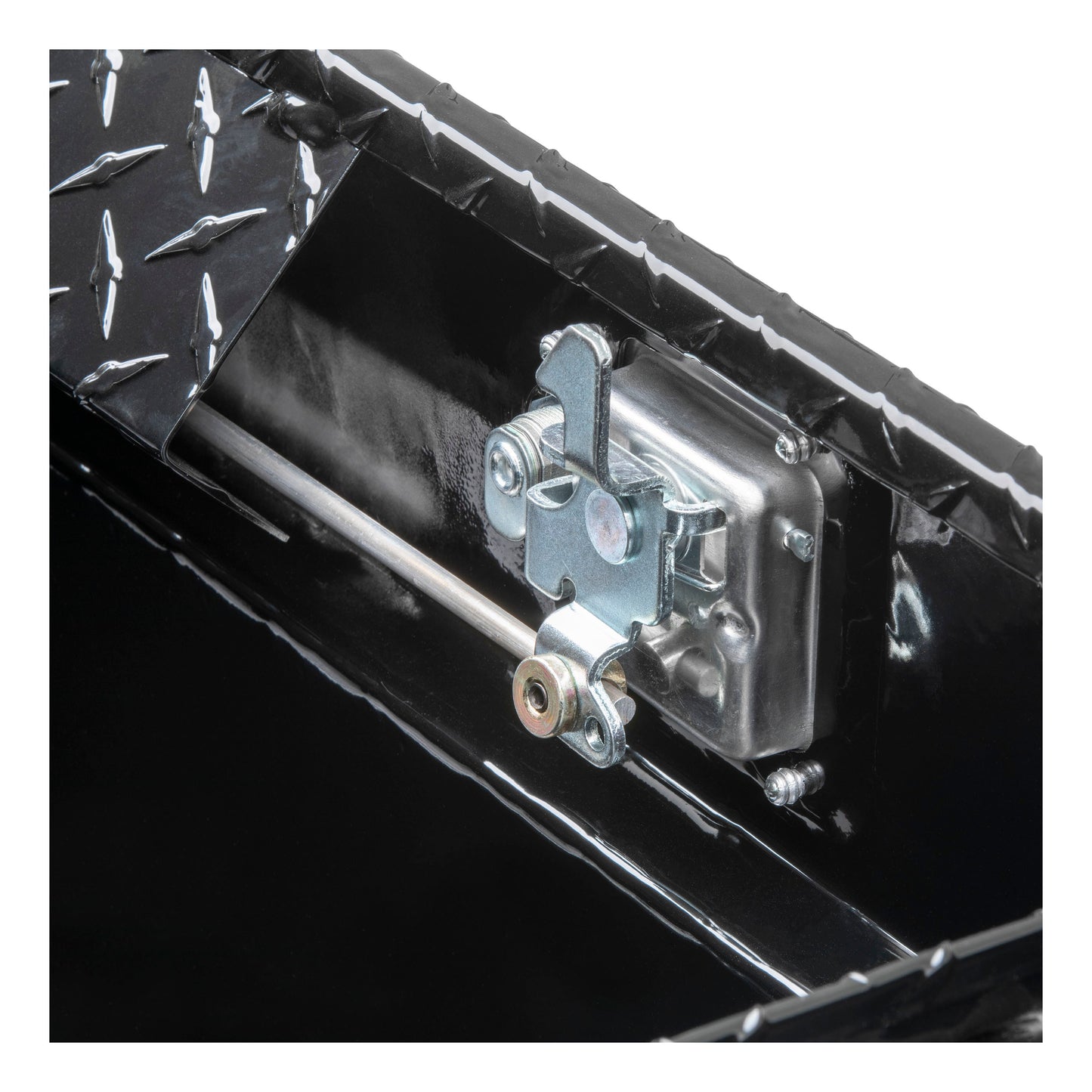 UWS Crossover Tool Box - 72-in - Standard Profile - Single Lid - Standard Extra-Wide Tub - Gloss Black - TBS-72-LBTA-BLK