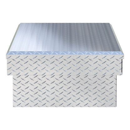UWS Crossover Tool Box - 72-in - Standard Profile - Single Lid - Standard Extra-Wide Tub - Bright Aluminum - TBS-72-LBTA