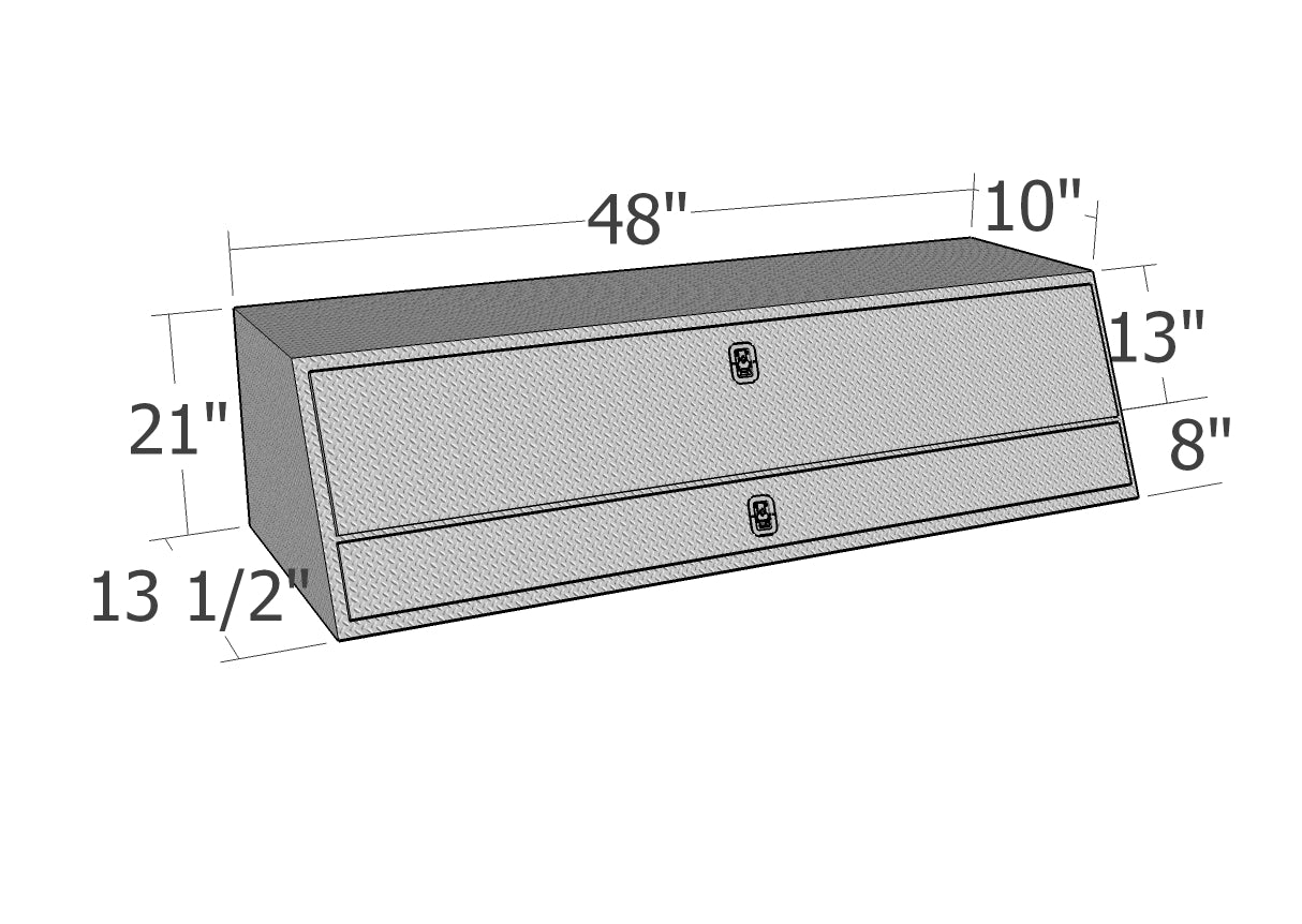 Brute Top Mount Hi-Side Truck Box
