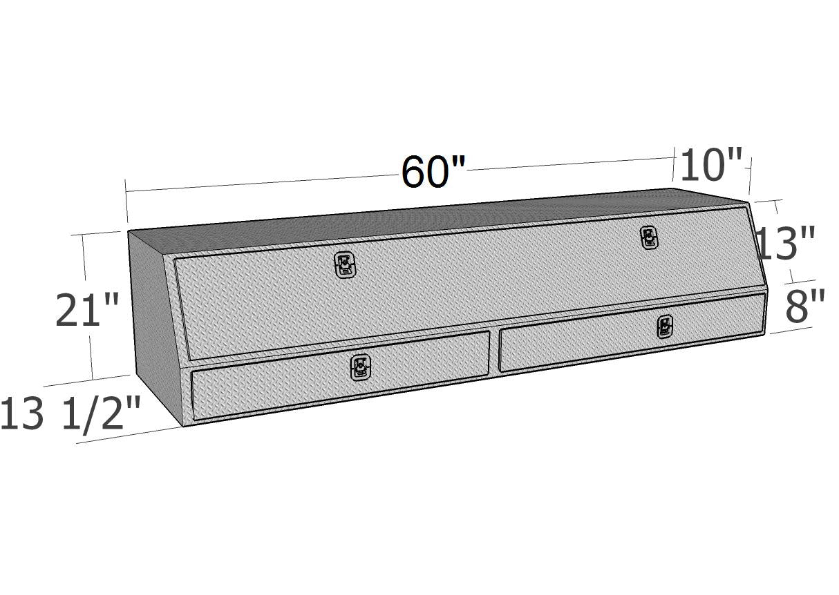 Brute Top Mount Hi-Side Truck Box