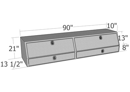 Brute Top Mount Hi-Side Truck Box