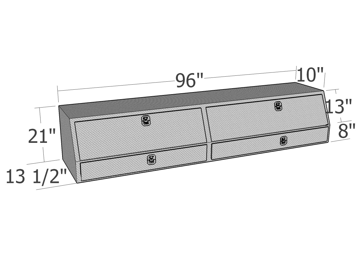 Brute Top Mount Hi-Side Truck Box