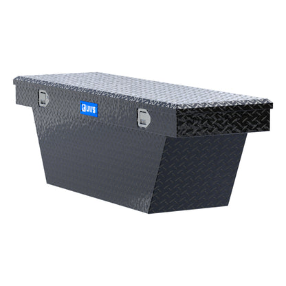 UWS Crossover Tool Box - 63-in - Standard Profile - Single Lid - Deep Angled Tub - Gloss Black - TBSD-63A-BLK