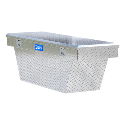UWS Crossover Tool Box - 63-in - Standard Profile - Single Lid - Deep Angled Tub - Bright Aluminum - TBSD-63A