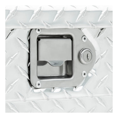 UWS Crossover Tool Box - 63-in - Standard Profile - Single Lid - Deep Angled Tub - Bright Aluminum - TBSD-63A