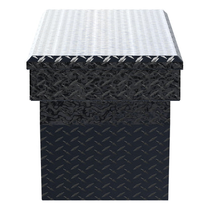 UWS Crossover Tool Box - 69-in - Standard Profile - Single Lid - Deep Angled Tub - Gloss Black - TBSD-69-A-BLK