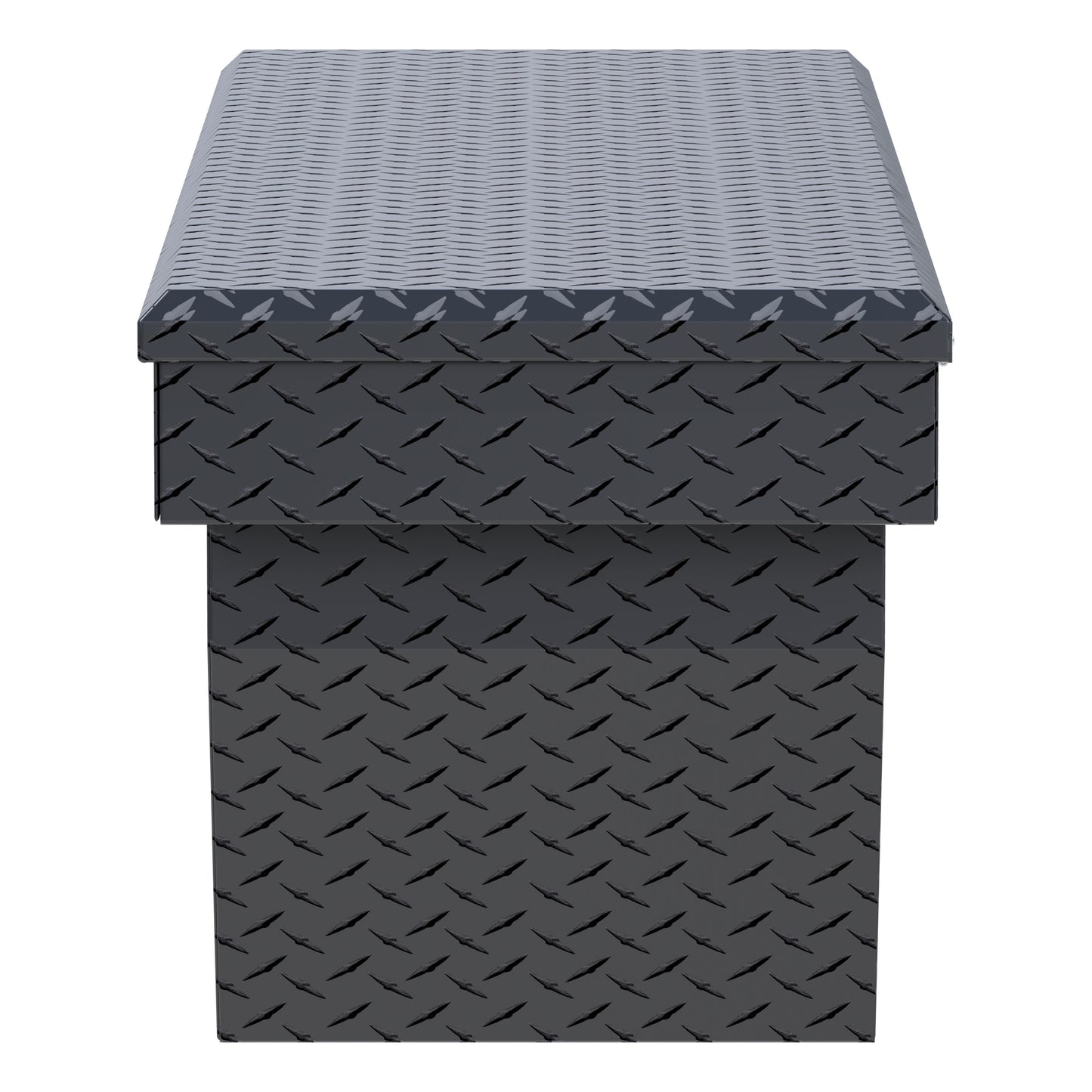 UWS Crossover Tool Box - 69-in - Standard Profile - Single Lid - Deep Angled Tub - Matte Black - TBSD-69-A-MB