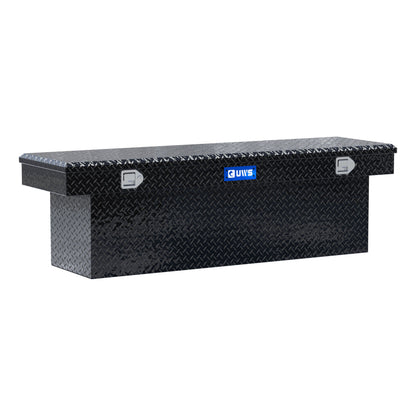 UWS Crossover Tool Box - 69-in - Standard Profile - Single Lid - Deep Tub - Gloss Black - TBSD-69-BLK