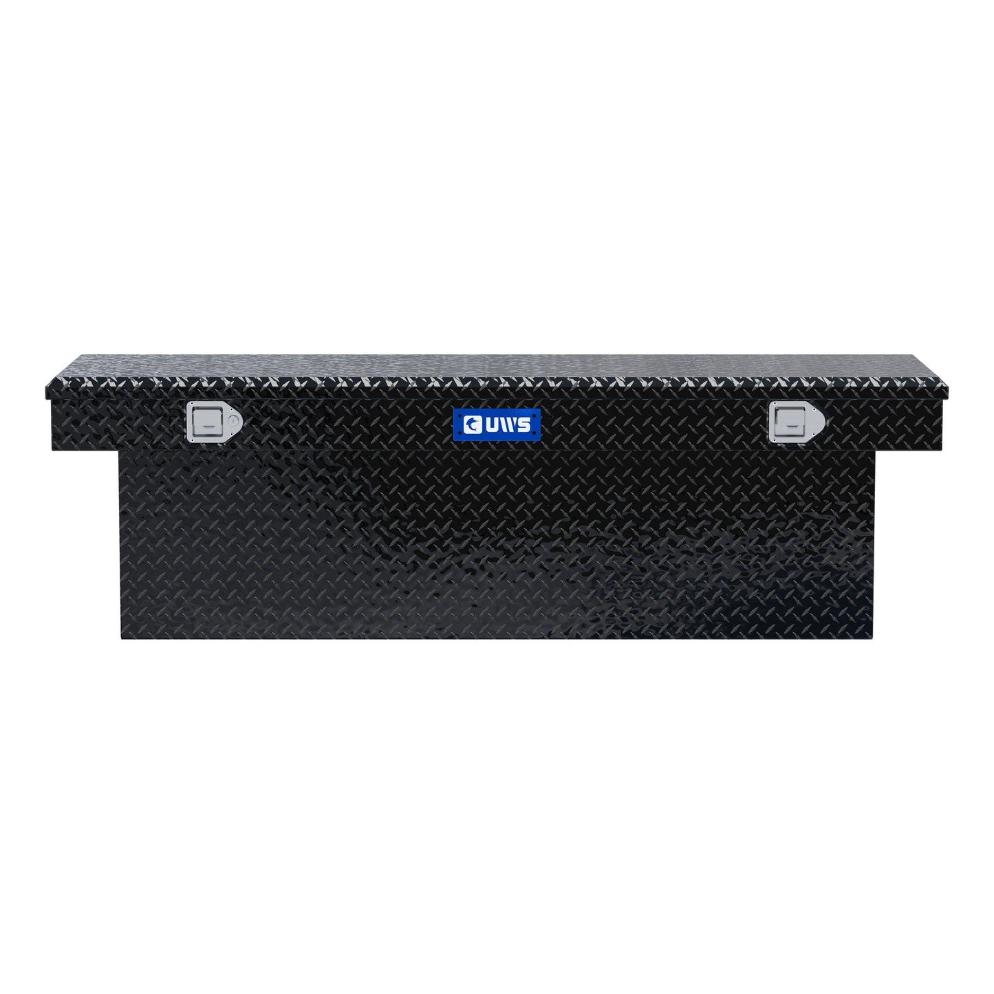 UWS Crossover Tool Box - 69-in - Standard Profile - Single Lid - Deep Tub - Gloss Black - TBSD-69-BLK