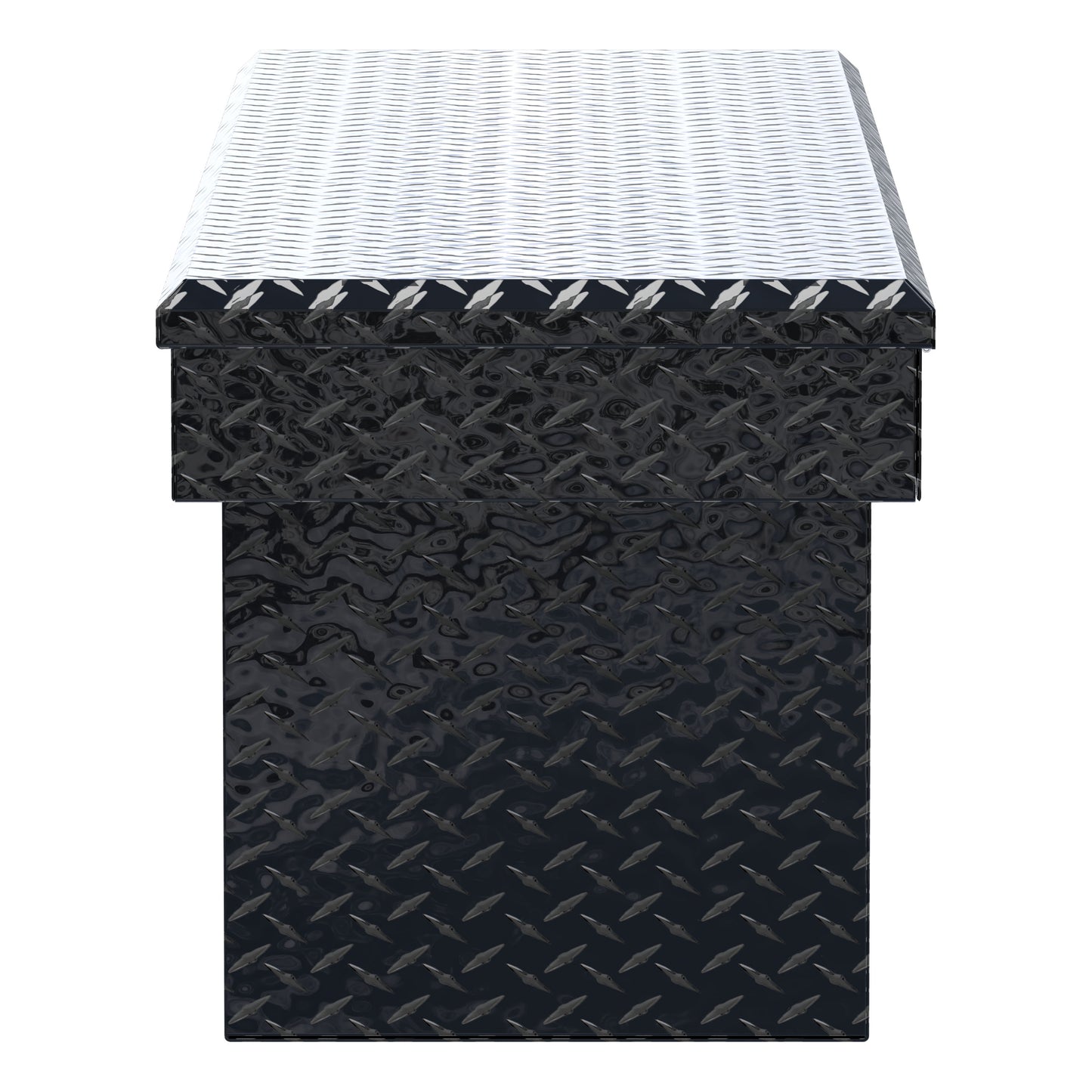 UWS Crossover Tool Box - 69-in - Standard Profile - Single Lid - Deep Tub - Gloss Black - TBSD-69-BLK