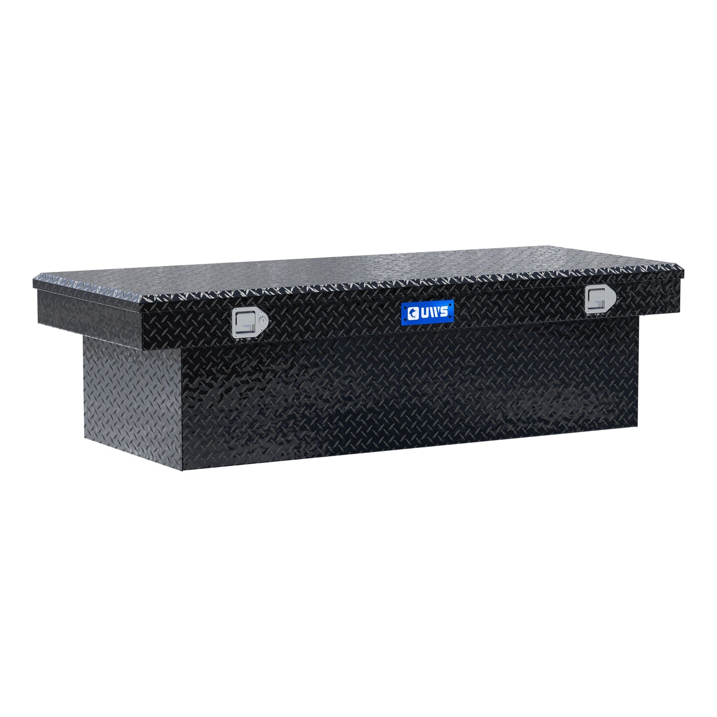 UWS Crossover Tool Box - 69-in - Standard Profile - Single Lid - Deep Extra-Wide Tub - Gloss Black - TBSD-69-LBTA-B