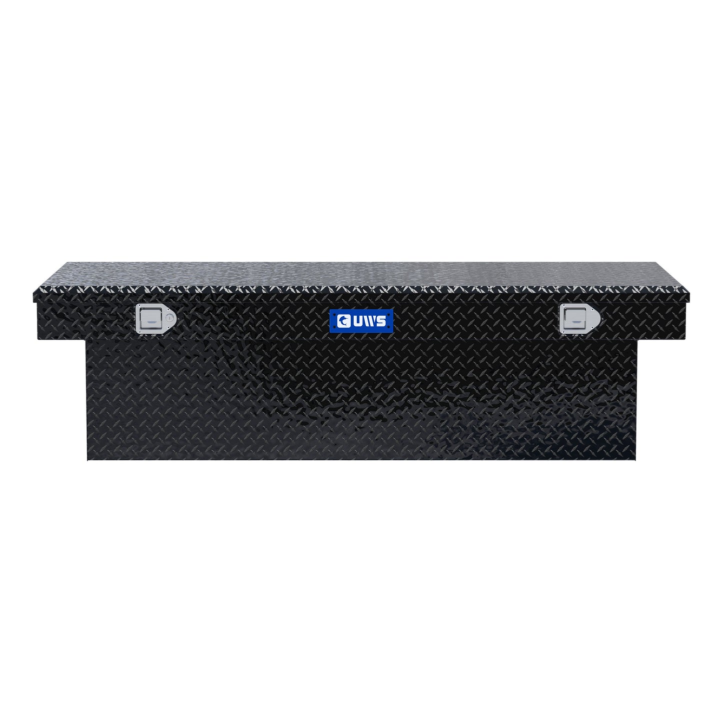 UWS Crossover Tool Box - 69-in - Standard Profile - Single Lid - Deep Extra-Wide Tub - Gloss Black - TBSD-69-LBTA-B