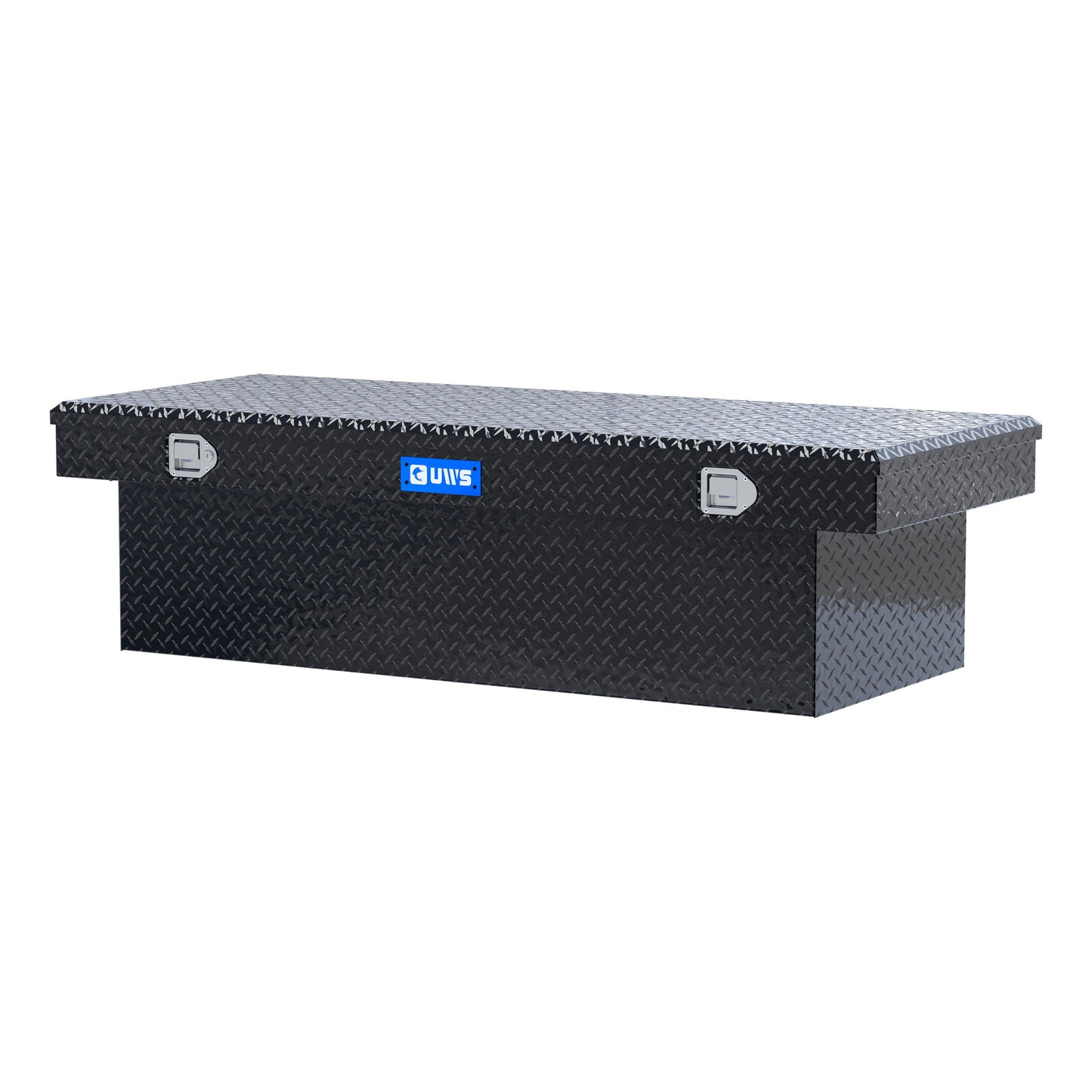 UWS Crossover Tool Box - 69-in - Standard Profile - Single Lid - Deep Extra-Wide Tub - Gloss Black - TBSD-69-LBTA-B