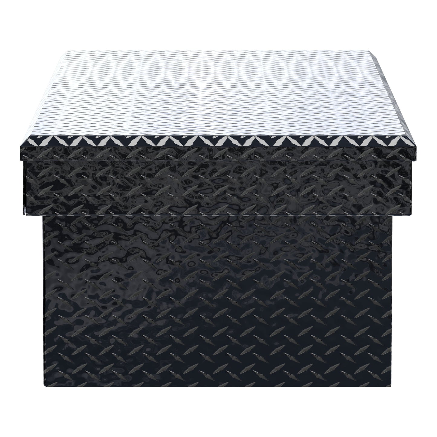 UWS Crossover Tool Box - 69-in - Standard Profile - Single Lid - Deep Extra-Wide Tub - Gloss Black - TBSD-69-LBTA-B