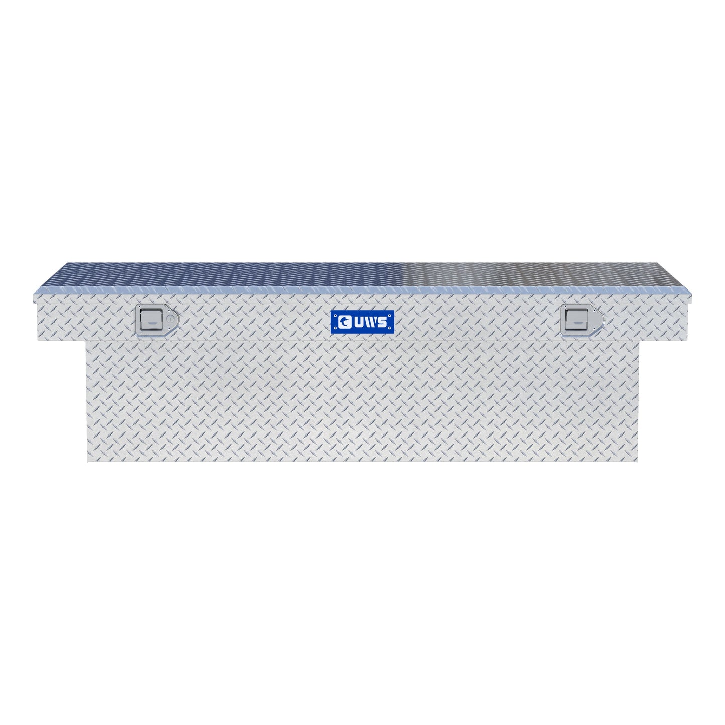 UWS Crossover Tool Box - 69-in - Standard Profile - Single Lid - Deep Extra-Wide Tub - Bright Aluminum - TBSD-69-LBTA