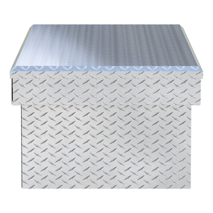 UWS Crossover Tool Box - 69-in - Standard Profile - Single Lid - Deep Extra-Wide Tub - Bright Aluminum - TBSD-69-LBTA