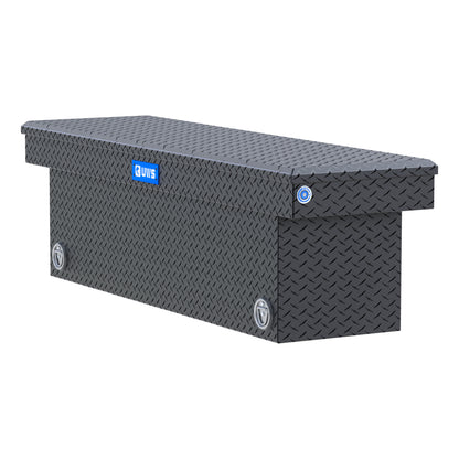 UWS Crossover Tool Box - 69-in - Standard Profile - Single Lid - Deep Tub - Push Button - Matte Black - TBSD-69-PB-MB