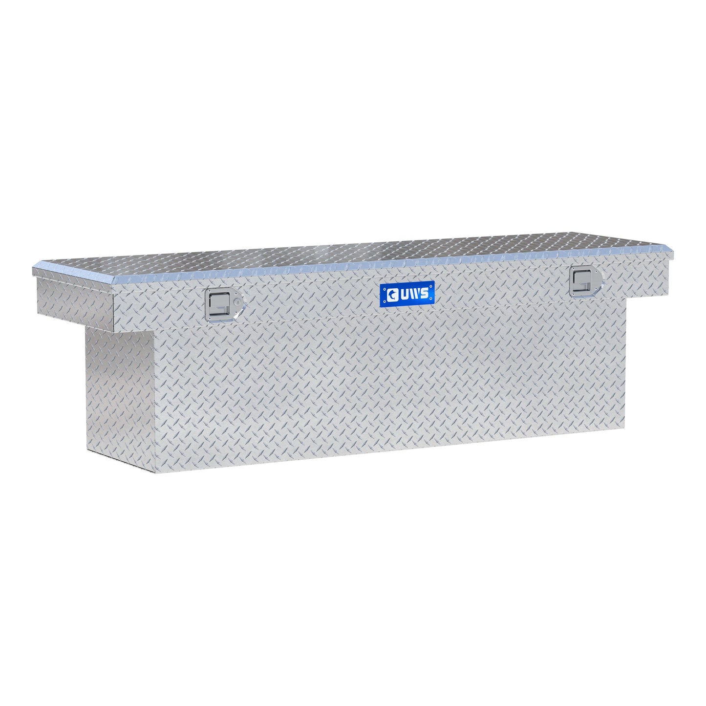 UWS Crossover Tool Box - 69-in - Standard Profile - Single Lid - Deep Tub - Bright Aluminum - TBSD-69
