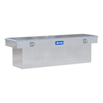 UWS Crossover Tool Box - 69-in - Standard Profile - Single Lid - Deep Tub - Bright Aluminum - TBSD-69