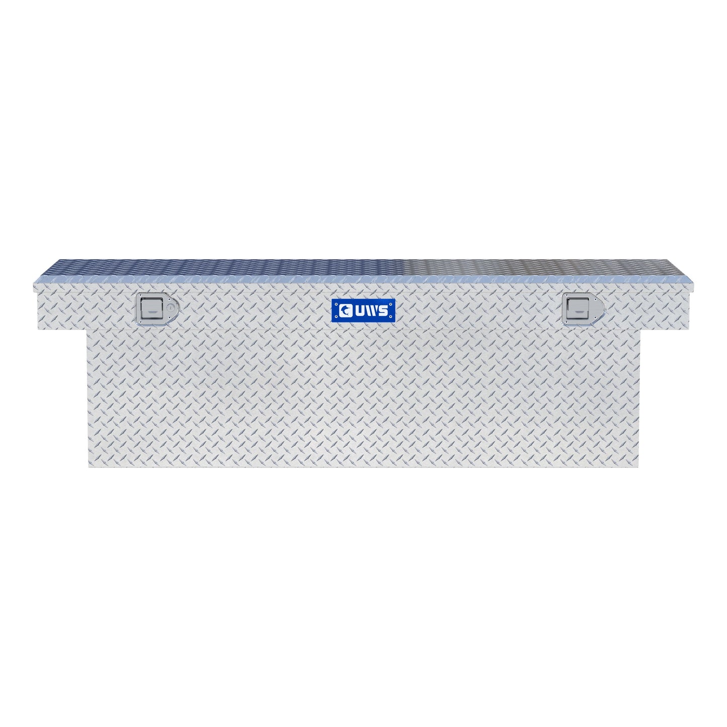 UWS Crossover Tool Box - 69-in - Standard Profile - Single Lid - Deep Tub - Bright Aluminum - TBSD-69