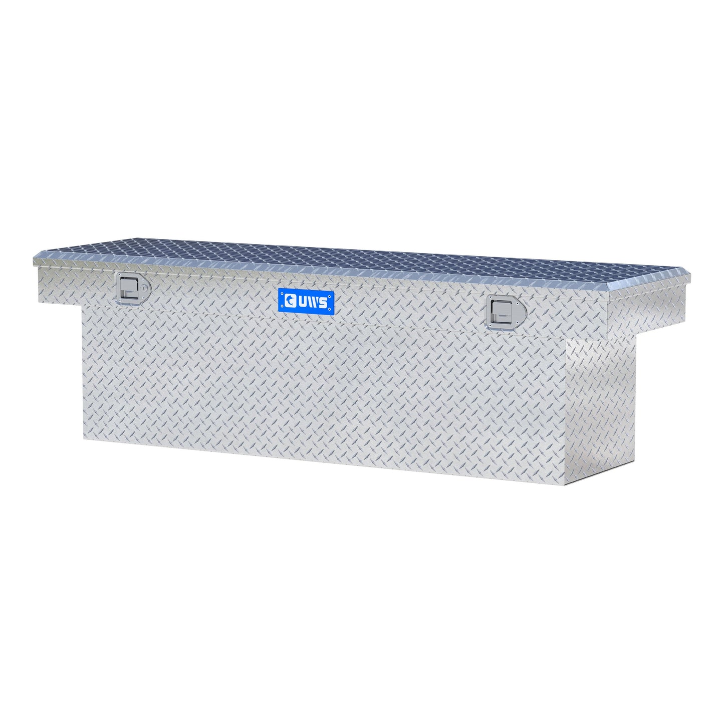 UWS Crossover Tool Box - 69-in - Standard Profile - Single Lid - Deep Tub - Bright Aluminum - TBSD-69