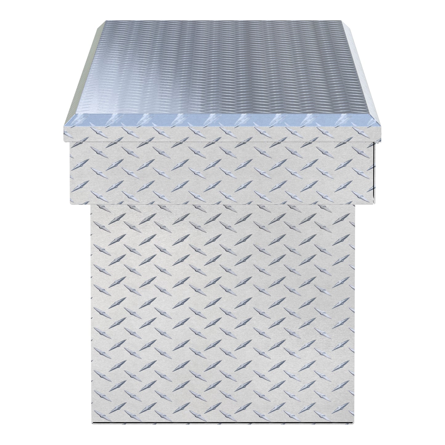 UWS Crossover Tool Box - 69-in - Standard Profile - Single Lid - Deep Tub - Bright Aluminum - TBSD-69