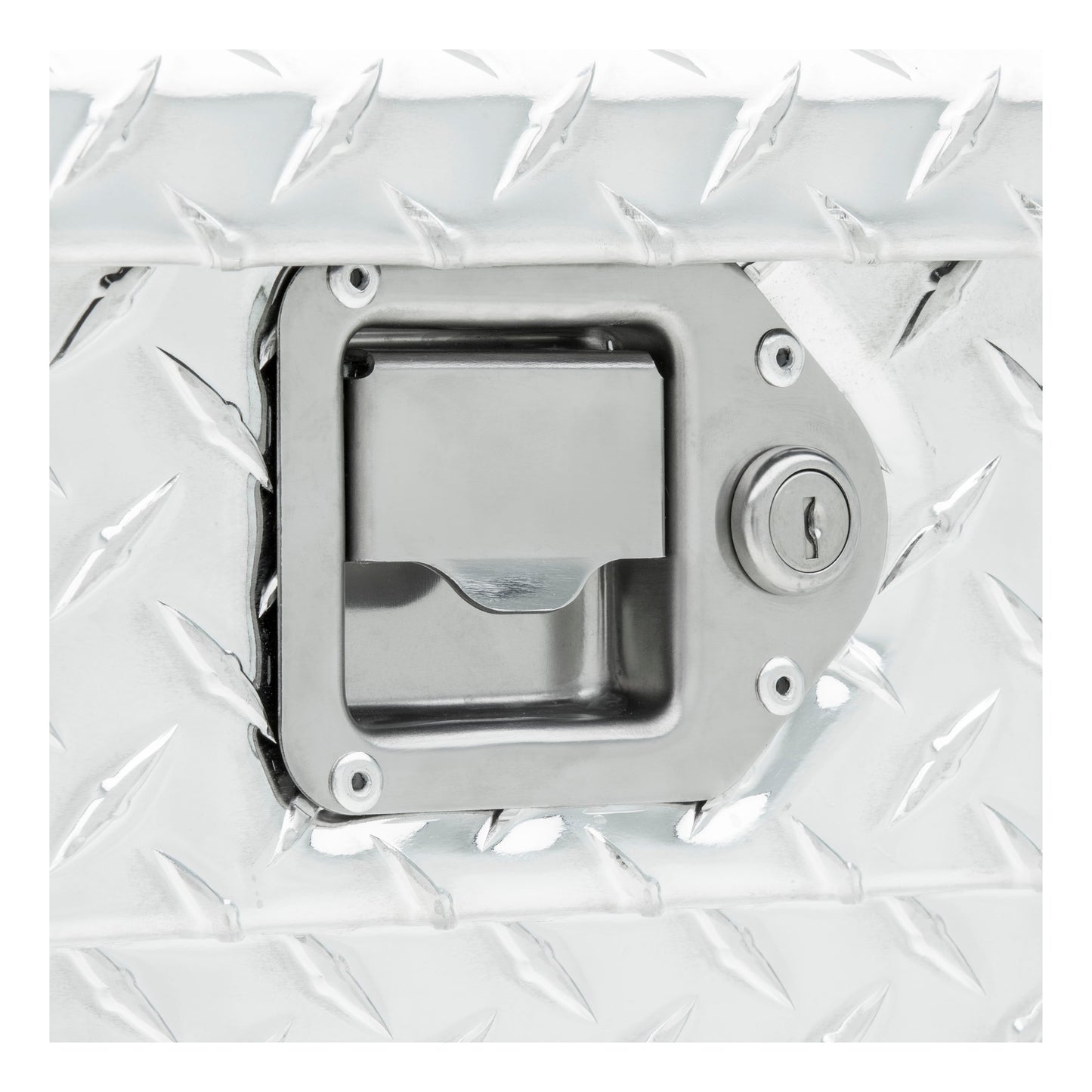 UWS Crossover Tool Box - 69-in - Standard Profile - Single Lid - Deep Tub - Bright Aluminum - TBSD-69