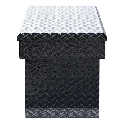 UWS Crossover Tool Box - 72-in - Standard Profile - Single Lid - Deep Angled Tub - Gloss Black - TBSD-72-A-BLK
