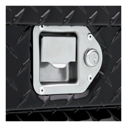 UWS Crossover Tool Box - 72-in - Standard Profile - Single Lid - Deep Angled Tub - Gloss Black - TBSD-72-A-BLK