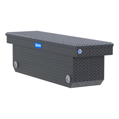 UWS Crossover Tool Box - 72-in - Standard Profile - Single Lid - Deep Angled Tub - Push Button - Matte Black - TBSD-72-A-PB-MB