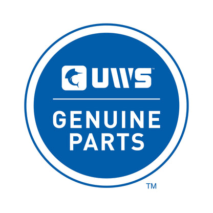 UWS Crossover Tool Box - 72-in - Standard Profile - Single Lid - Deep Angled Tub - Push Button - Bright Aluminum - TBSD-72-A-PB