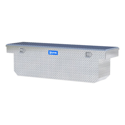 UWS Crossover Tool Box - 72-in - Standard Profile - Single Lid - Deep Angled Tub - Bright Aluminum - TBSD-72-A