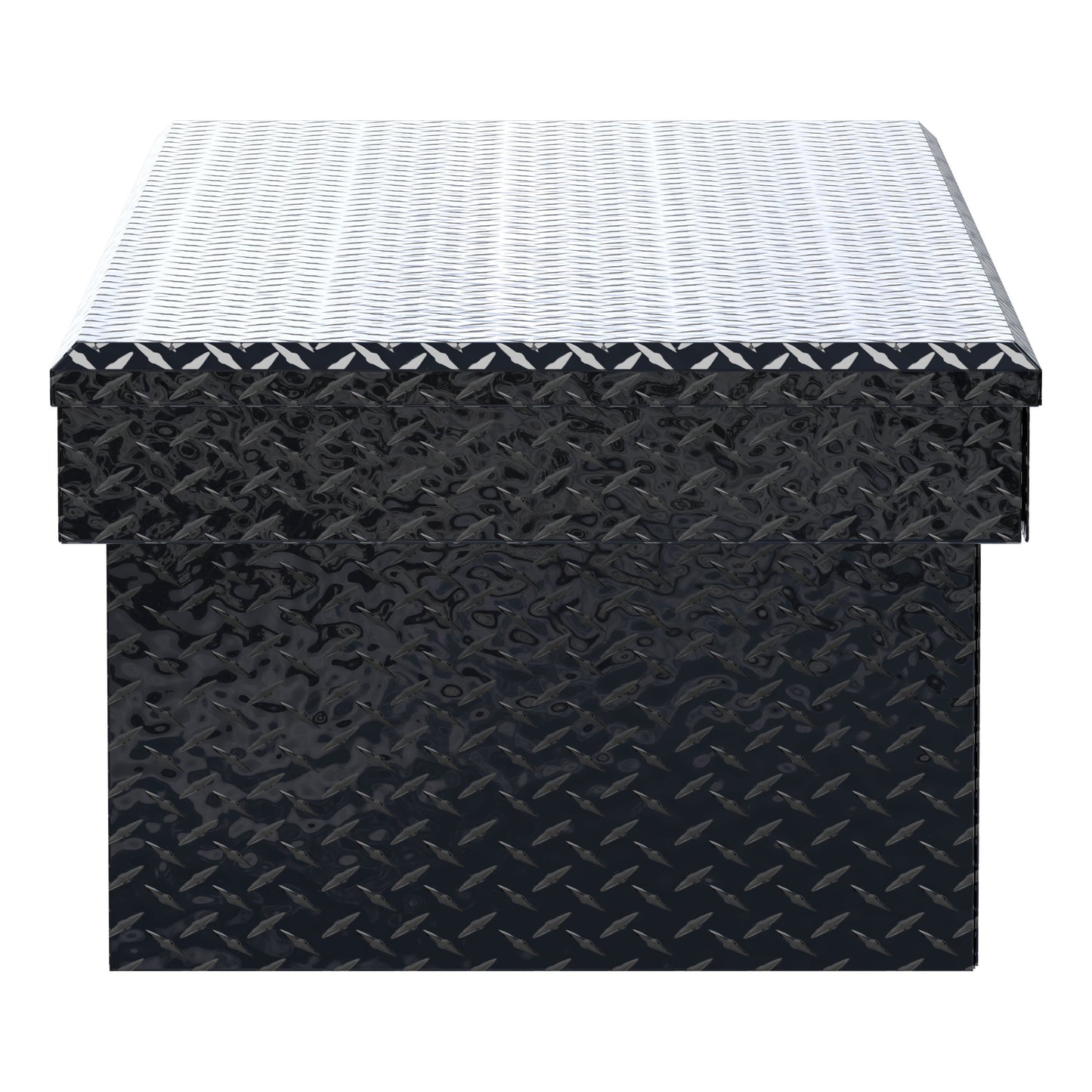UWS Crossover Tool Box - 72-in - Standard Profile - Single Lid - Deep Extra-Wide Tub - Gloss Black - TBSD-72-LBTA-B