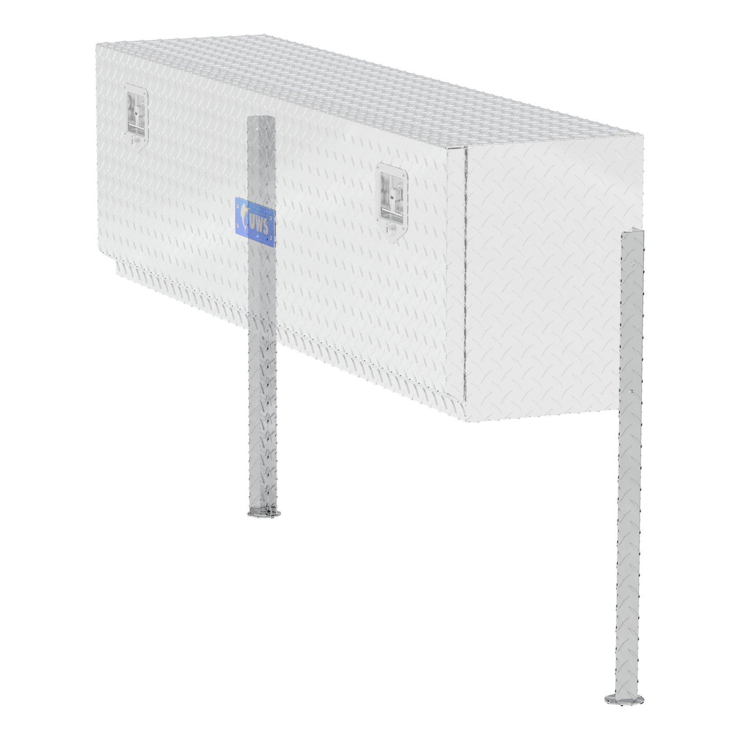 UWS Replacement Topside Tool Box Leg Bright Aluminum - TBTS-LEGS