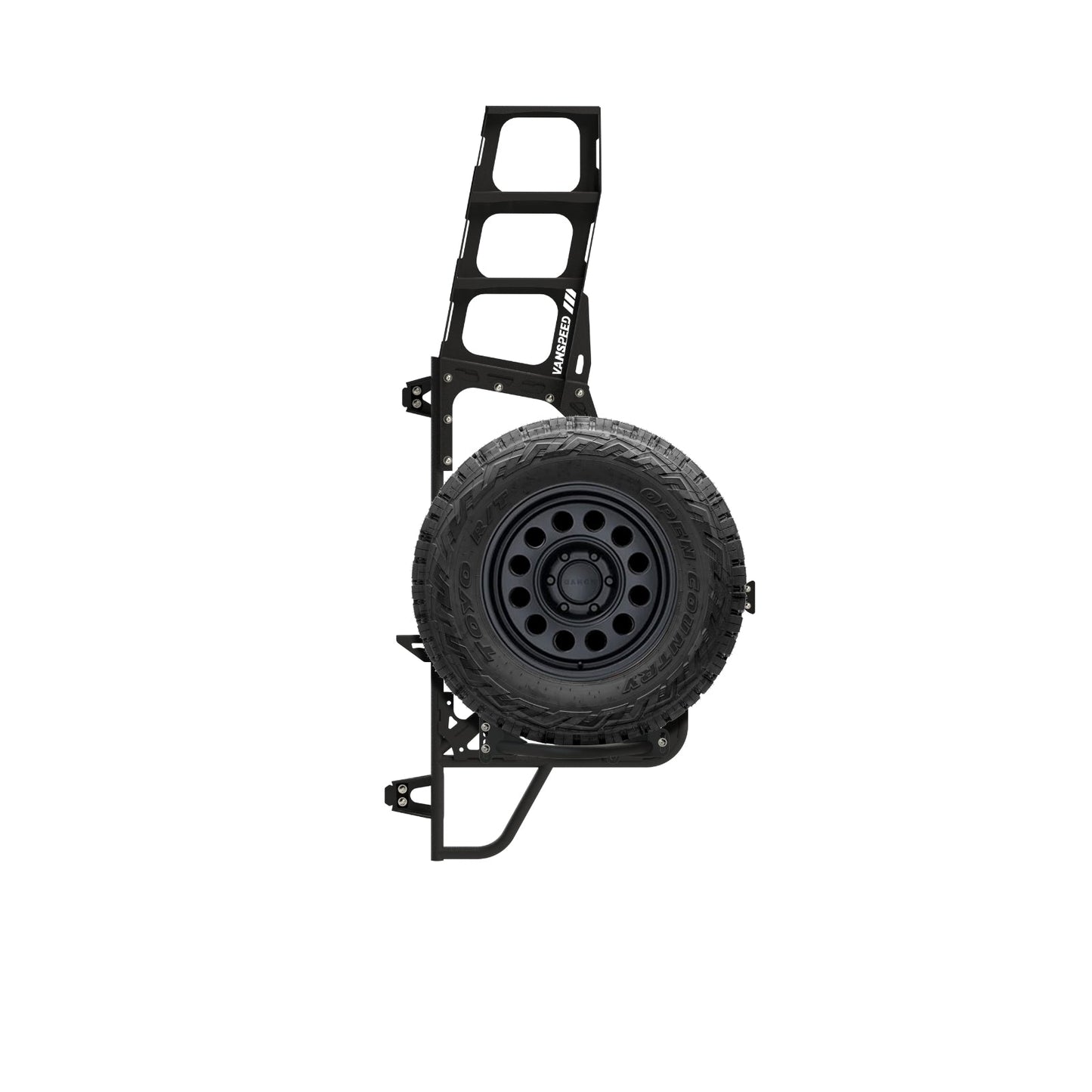 Vanspeed Mule Carrier + Driver Side Tire Carrier for Mercedes Sprinter 144/170 (2019+) - VNSPD-031C