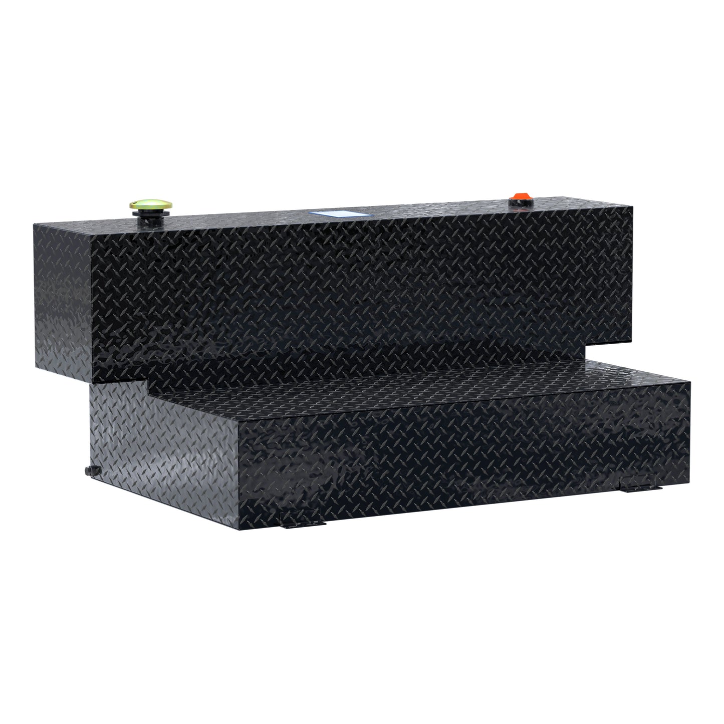 UWS Hammerhead-Style Aluminum Transfer Tank - Gloss Black - TT-100HH-B