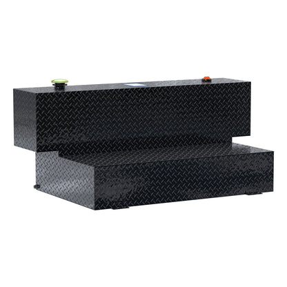 UWS Hammerhead-Style Aluminum Transfer Tank - Gloss Black - TT-100HH-B