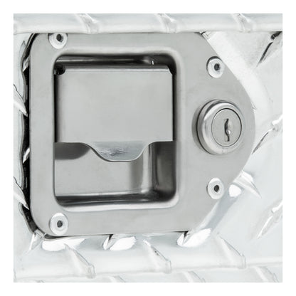 UWS Hammerhead-Style Aluminum Combo Transfer Tank - Bright Aluminum - TT-100HH-CB