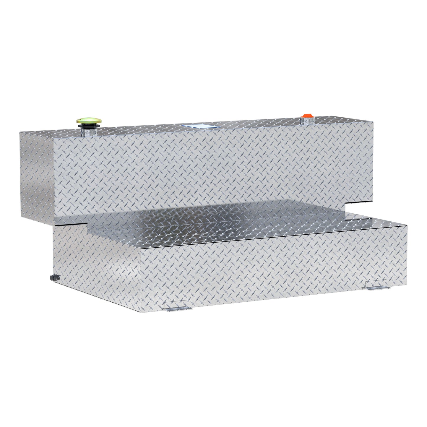 UWS Hammerhead-Style Aluminum Transfer Tank - Bright Aluminum - TT-100HH