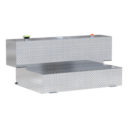 UWS Hammerhead-Style Aluminum Transfer Tank - Bright Aluminum - TT-100HH
