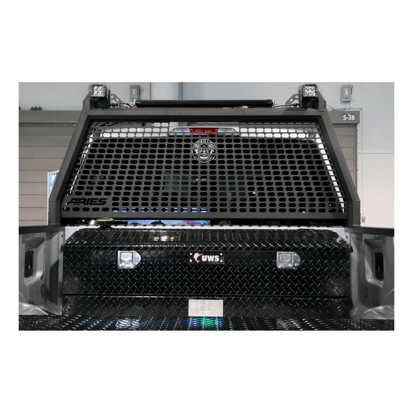 UWS 45-Gallon Combo Transfer Tank - Gloss Black - TT-45-COMBO-BLK