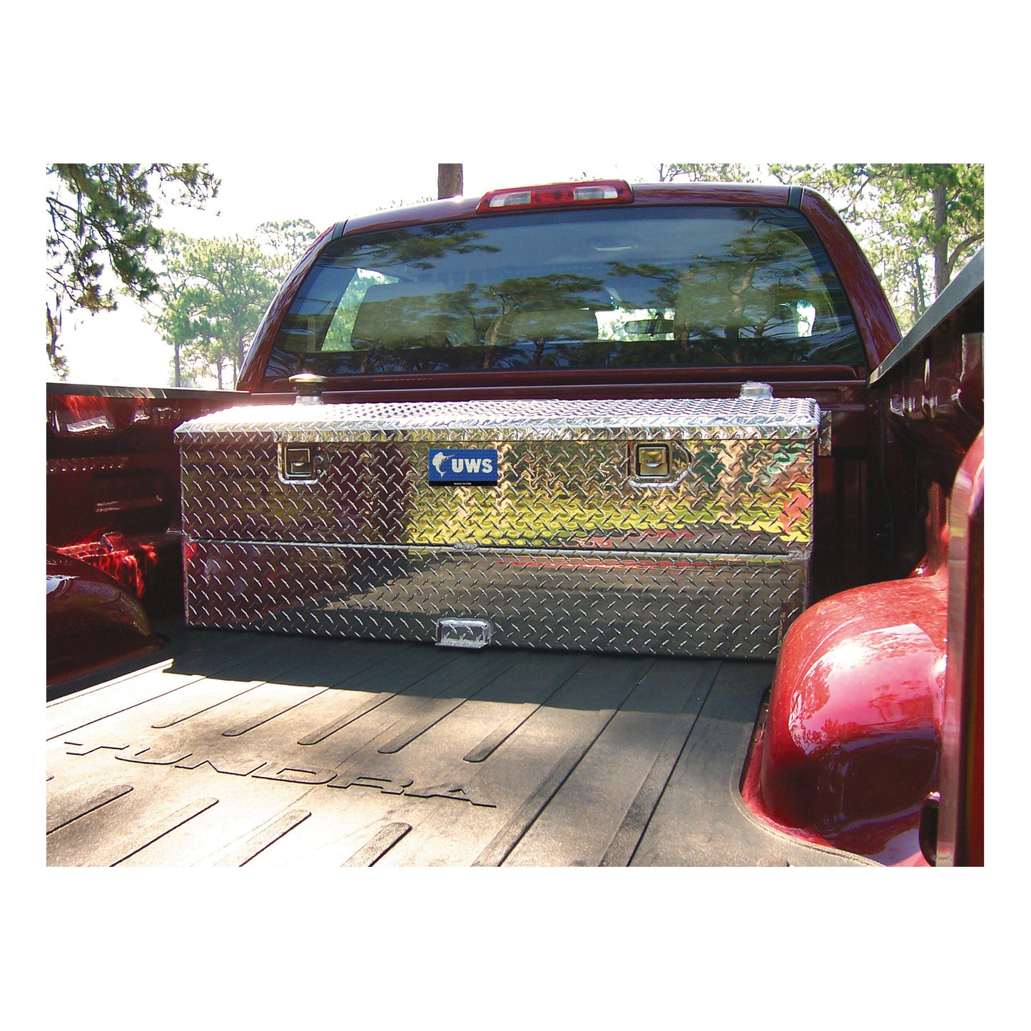 UWS 45-Gallon Combo Transfer Tank - Bright Aluminum - TT-45-COMBO