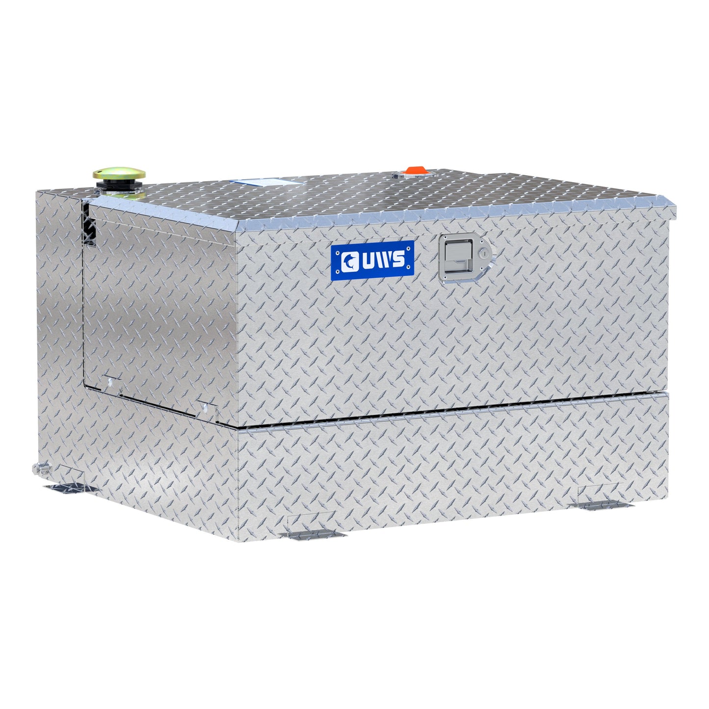 UWS 50-Gallon Combo Transfer Tank - Bright Aluminum - TT-50-COMBO