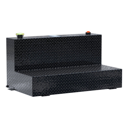 UWS 75-Gallon L-Shape Transfer Tank - Gloss Black - TT-75-L-T-P-BLK