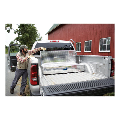 UWS 75-Gallon L-Shape Transfer Tank - Bright Aluminum - TT-75-L-T-P
