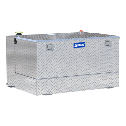 UWS 85-Gallon Combo Transfer Tank - Bright Aluminum - TT-85-COMBO